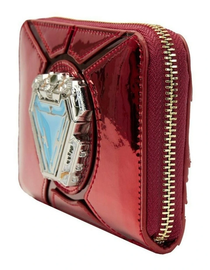 Iron Man 15th Anniversary Costume Zip Around Purse Wallet in Red image 2