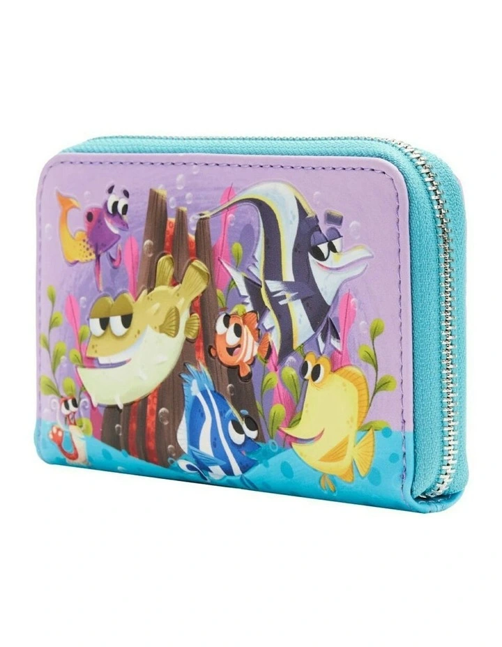 Tank Zip Around Purse Coin/Cash Wallet Card Holder in Multi image 2