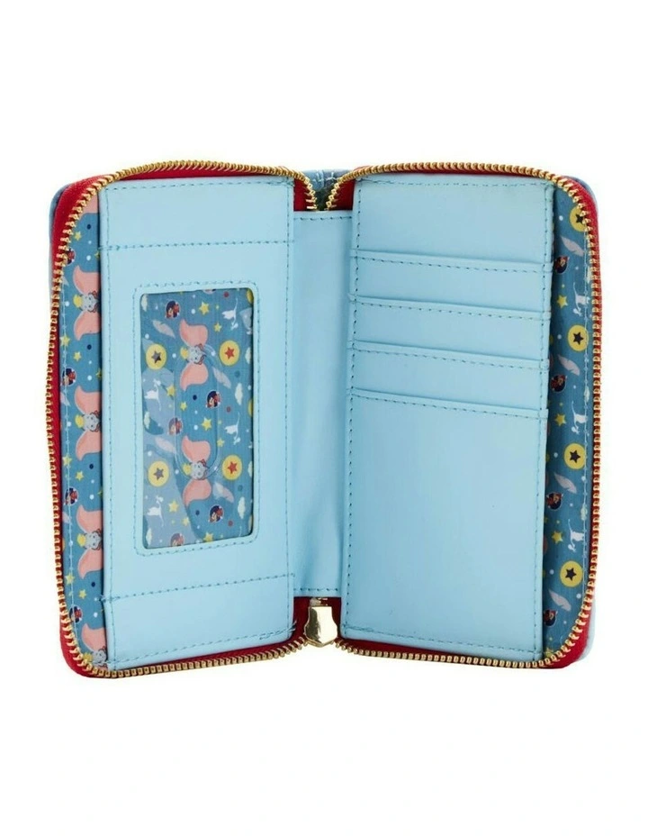 1941 Book Zip Around Purse Coin/Cash Wallet in Blue image 4