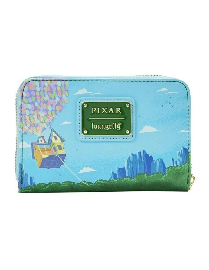 2009 Faux Leather Up Jungle Stroll Zip Around Mini Wallet in Green image 3