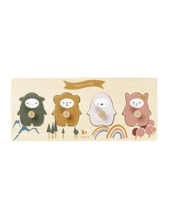 Puzzle Grip Fabbies Sloth Land Fun Wooden Learning Toy 30cm