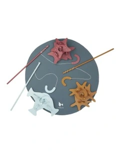 Fishing Game Starfish/Octopus Fun Play Wooden Toy