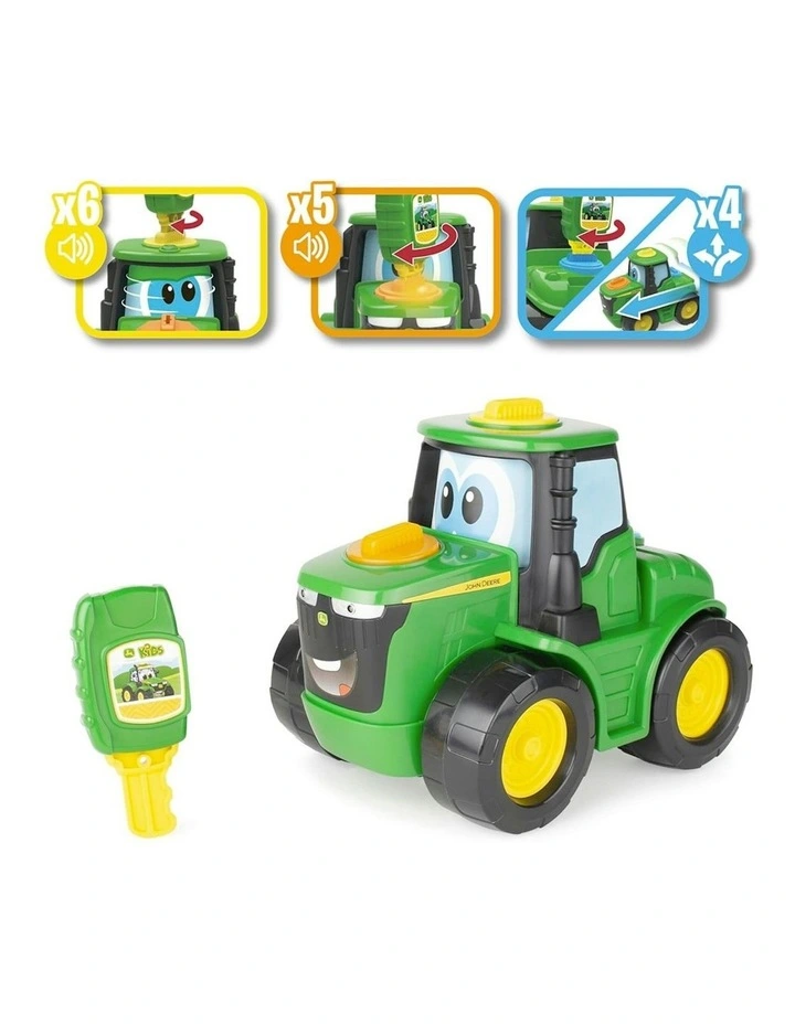 Key N Go Johnny Tractor Light And Sound Toddler Toy image 2