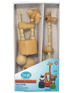 Crafty Kits Wobbly Animals Toy 3 Pieces