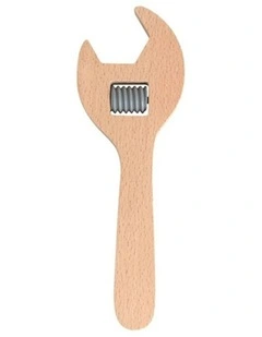 Workshop Tools Adjustable Spanner Fun Play Wooden Toy (3 Years )