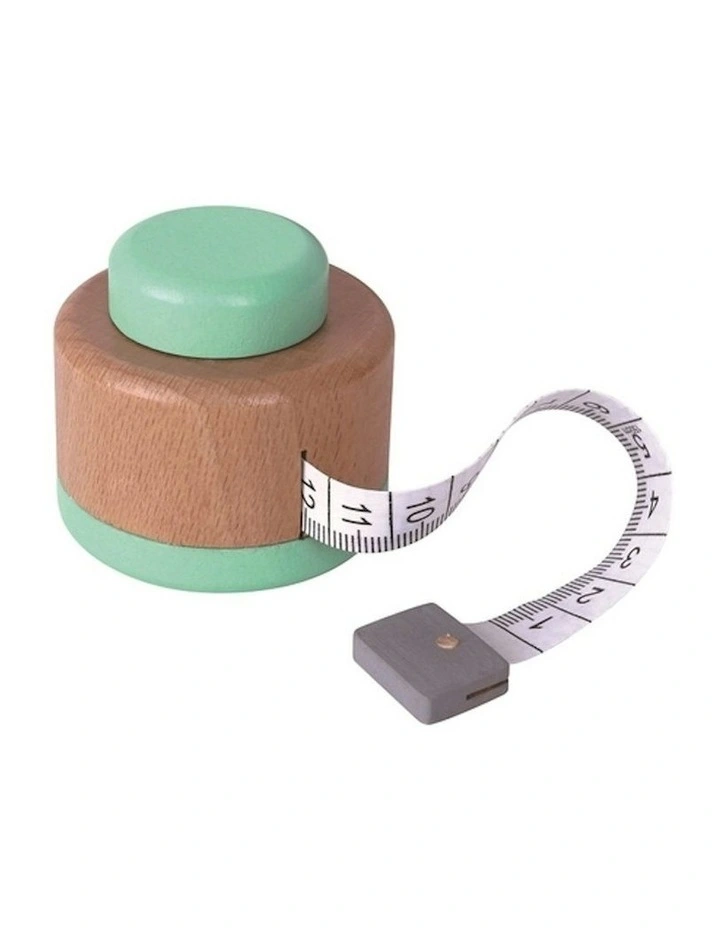 Workshop Tools Tape Measure Fun Wooden Building Toy (3 Years ) image 1