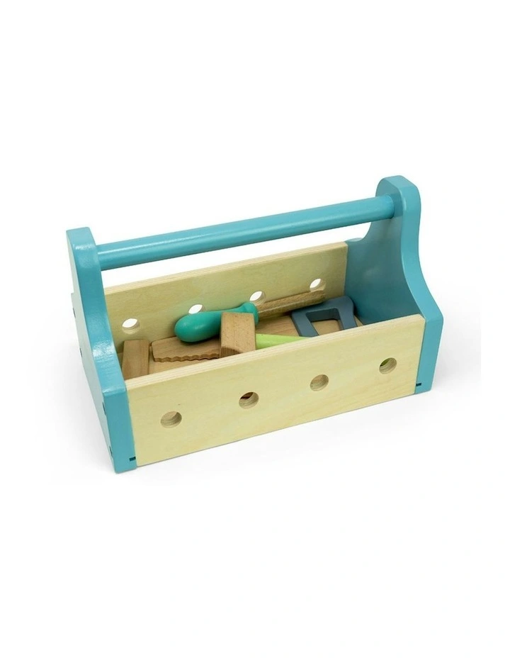 Workshop Craft Tool Box Fun Play Wooden Building Toy (3 Years ) image 3