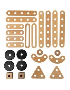 Workshop Craft Construction Set Wooden Building Toy (3 Years )