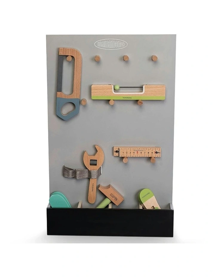 Workshop Craft Tool Storage Fun Wooden Building Toy (3 Years ) image 2