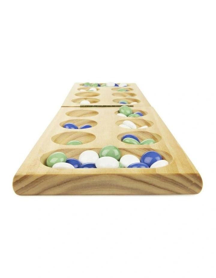 Classics Solid Wood/Wooden Mancala Kids/Family Tabletop Game Set 8y image 3