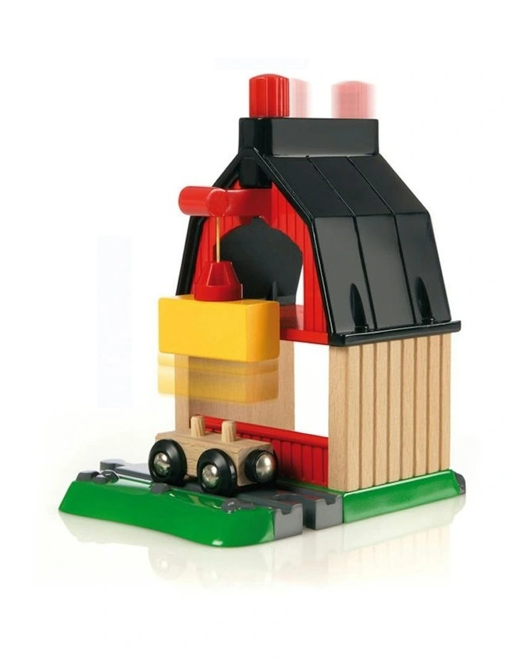 20pc Kids/Childrens Building Play Toy Farm Railway Track Set 3y  55x52cm image 3