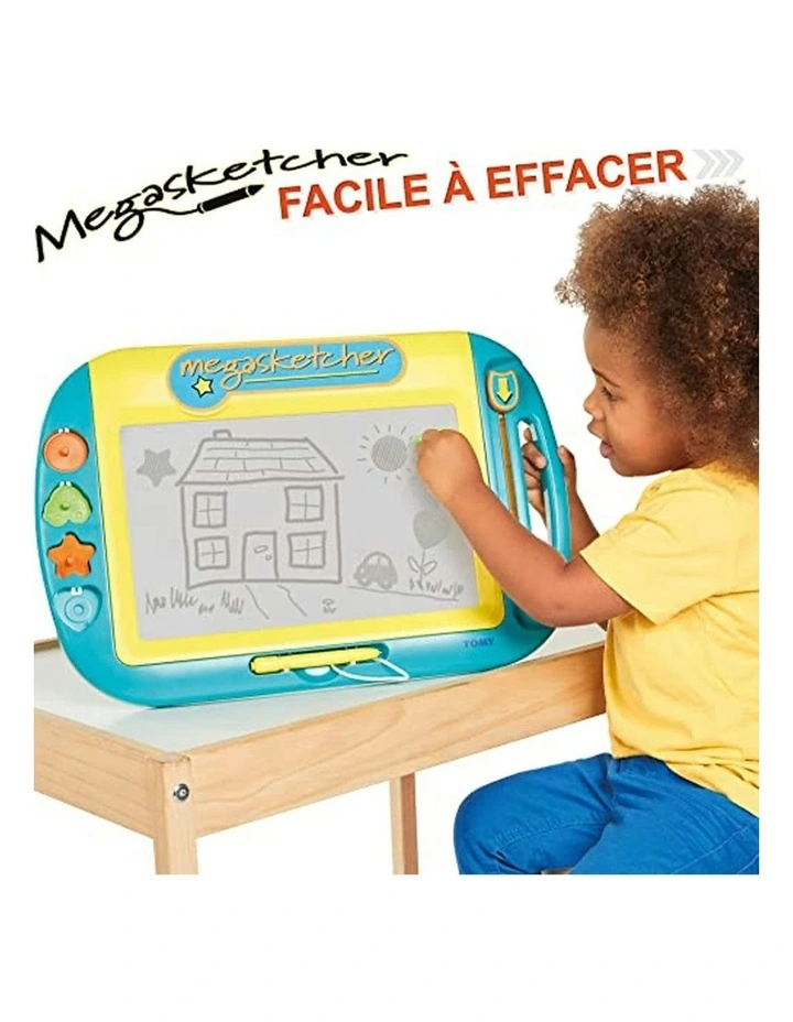Megasketcher Motorised Magnetic Drawing Board Kids/Childrens 3 40 x 31.8cm image 3