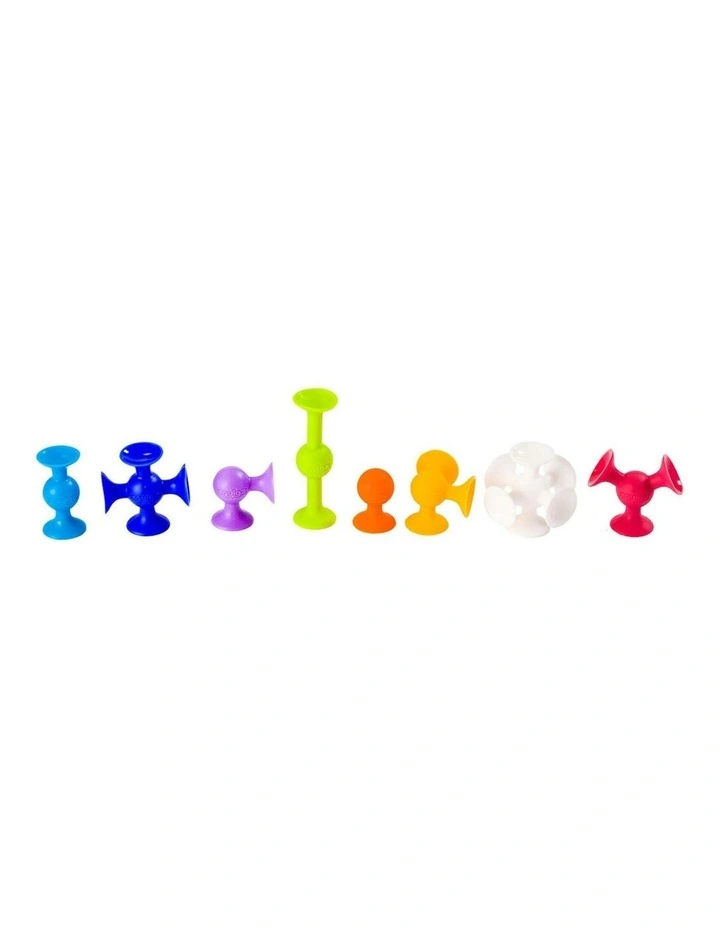 50pc Fat Brain Toys Squigz Delux Suction Construction Fun Game Toy Set Kids 3y  image 4
