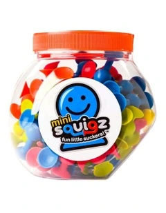 75pc Fat Brain Toys Mini Squigz Suction Construction Toy 5y  Kids/Child Fun Play