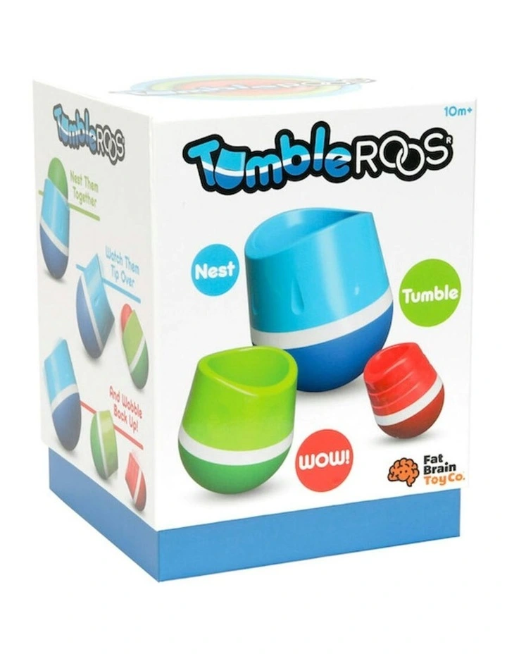 3pc Tumble Roos Kids/Baby/Toddler Fun/Activity Toy/Game 10m image 1