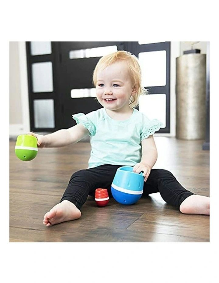 3pc Tumble Roos Kids/Baby/Toddler Fun/Activity Toy/Game 10m image 3