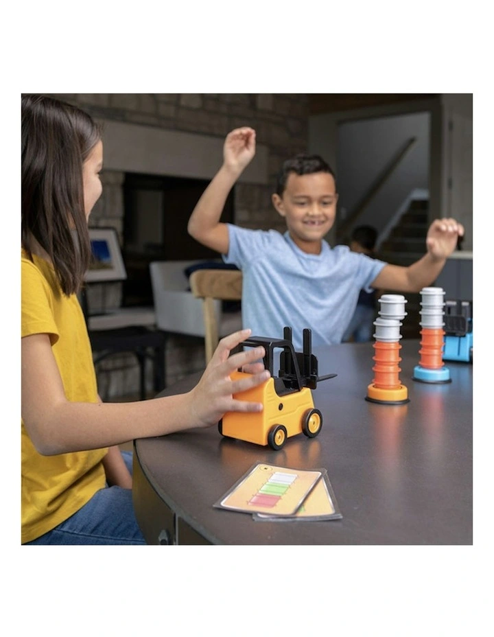 Forklift Vehicle Frenzy Barrel Stacking Game Kids Toy 6  15cm image 2