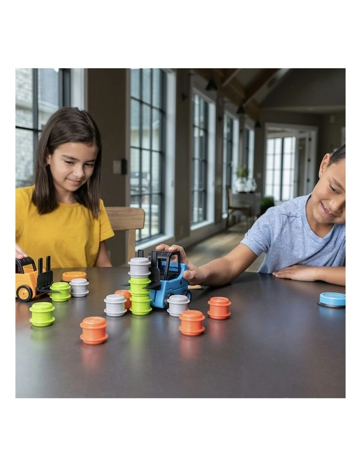 Forklift Vehicle Frenzy Barrel Stacking Game Kids Toy 6  15cm image 3