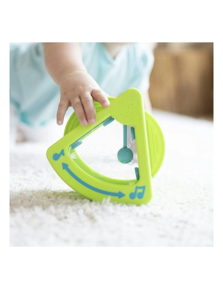 Tobble Tones Rocking Chime Kids Sensory Toy 6m  12cm in Green image 6