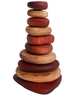 Stacking Stones Fun Play Focus And Balance Toy 3y+ 10 Piece
