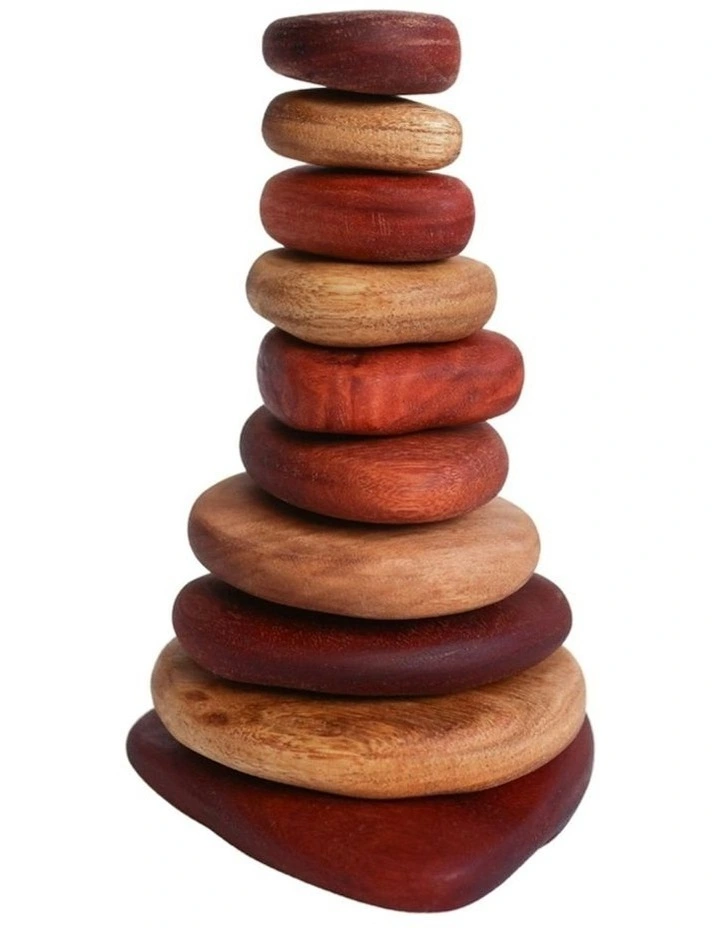 Stacking Stones Fun Play Focus And Balance Toy 3y+ 10 Piece image 1