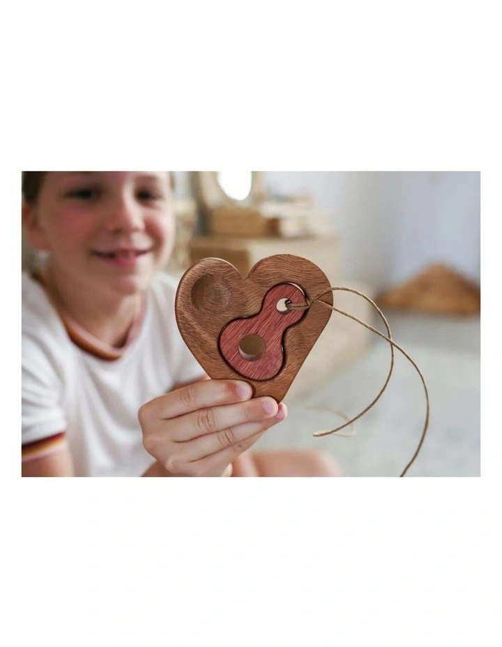 Separation Anxiety Soothing Heart Sensory Puzzle Piece 3y+ image 2
