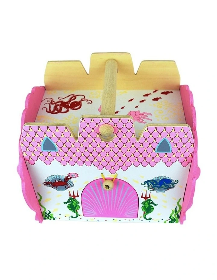 Wooden Mermaid Sea Pretend Playset 3y+ 25cm image 2