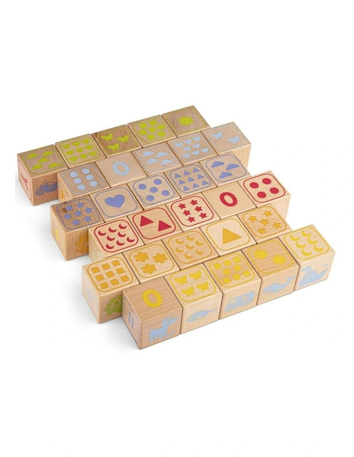 ABC Alphabet Wooden Blocks 2+ 30 Piece image 2