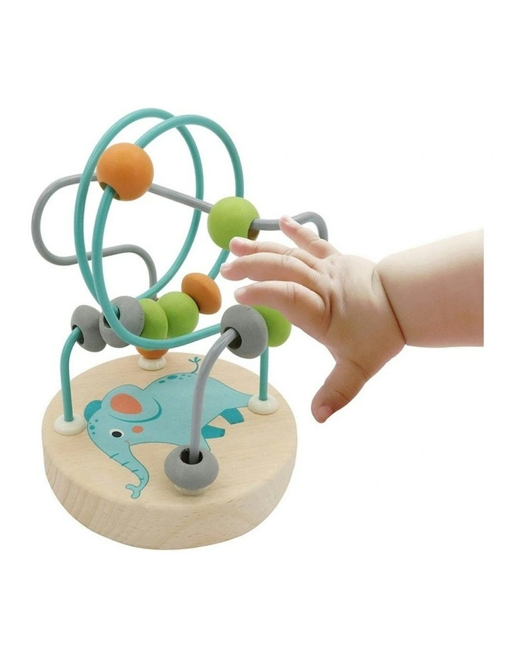 Elephant Jungle Animal Small Roller Coaster Bead Maze 12m+ image 2