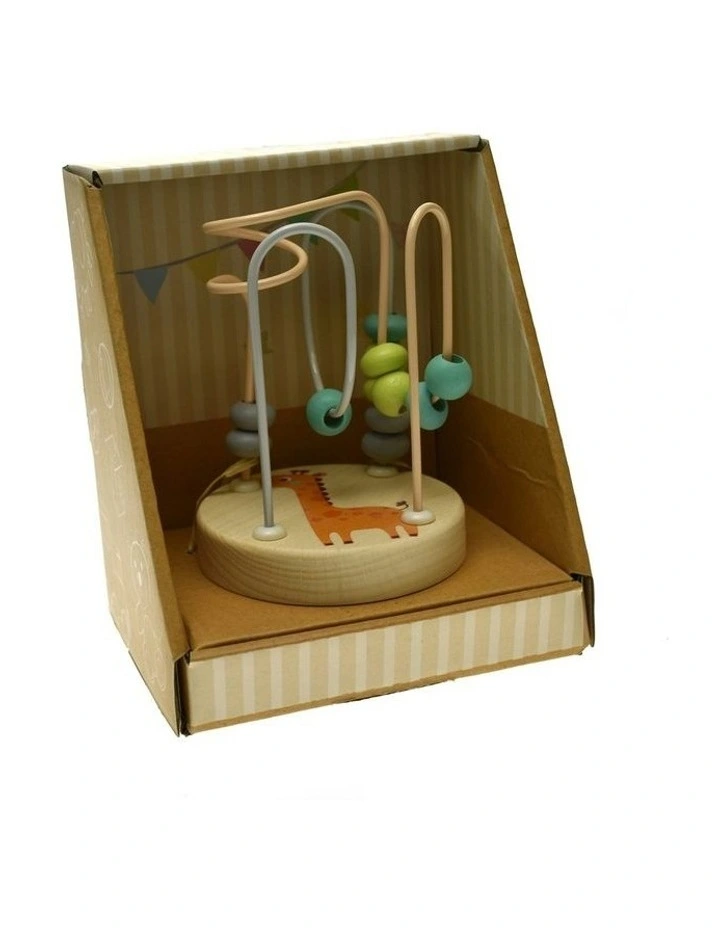 Giraffe Jungle Animal Small Roller Coaster Bead Maze Kids Toy 12m+ image 2