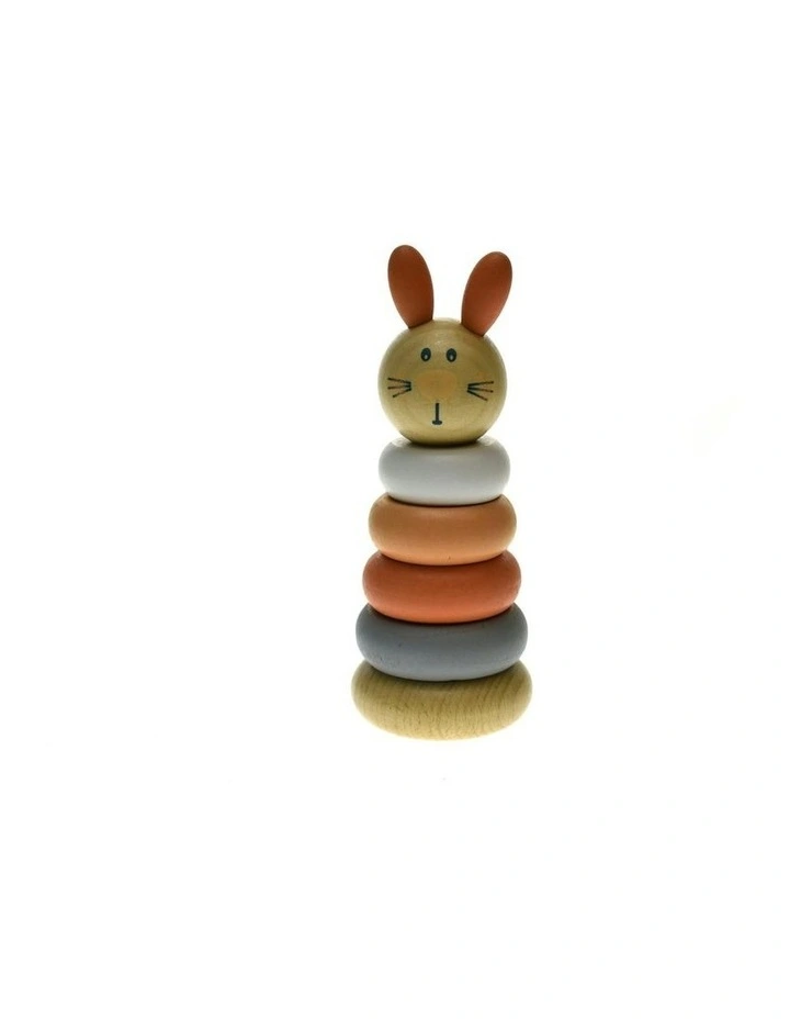 Animal Stacking Blocks Pretend Play Toy Rabbit 12m+ image 1