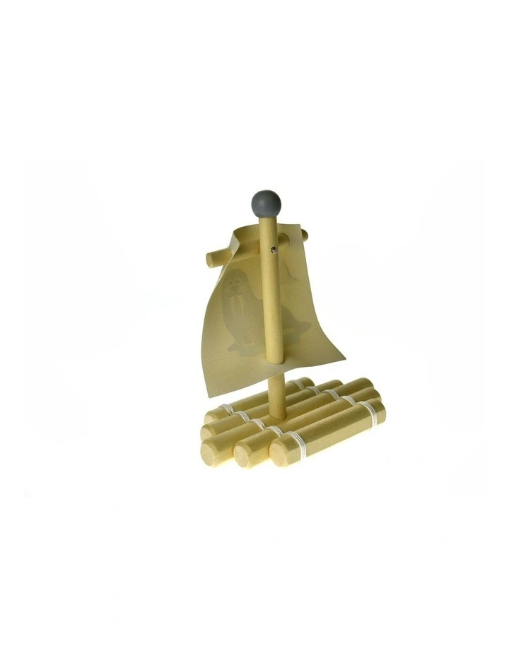Calm and Breezy Wooden Bath Time Play Toy 2+ image 3
