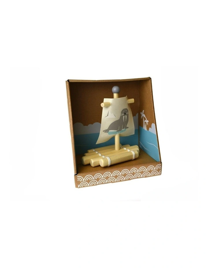 Calm and Breezy Wooden Bath Time Play Toy 2+ image 4