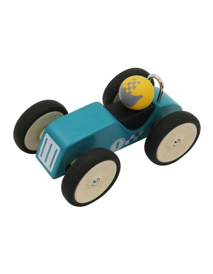 Retro Racing Car Pretend Play Toy Large 12m+ image 1