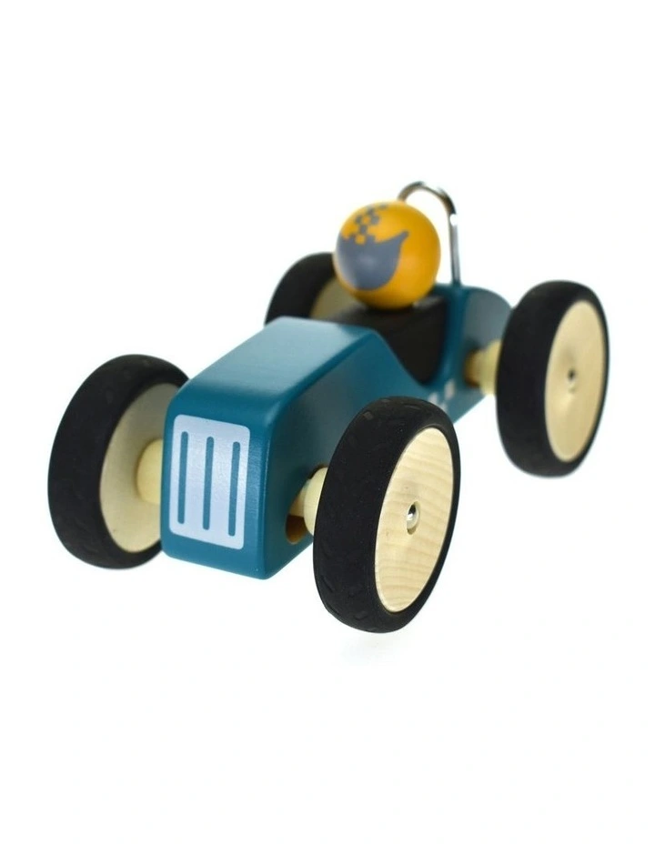 Retro Racing Car Pretend Play Toy Large 12m+ image 2