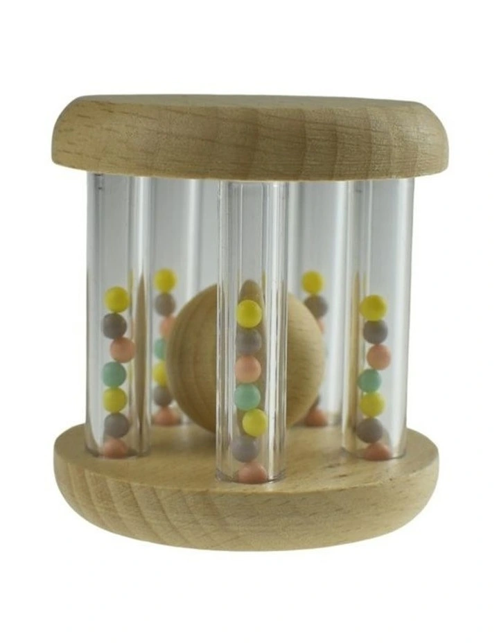 Calm and Breezy Wooden with Rainbow Bead Play Toy 0+ image 3