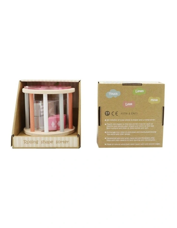 Calm and Breezy Rolling Shape Sorter Play Toy 12m+ image 4