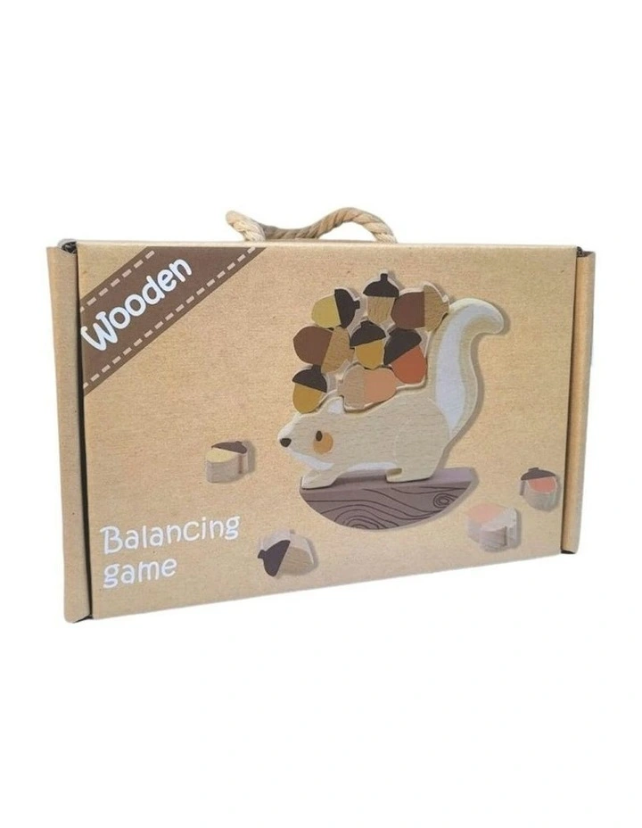 Wooden Squirrel Balancing Game Children's Pretend Play Toy 3yrs+ image 3