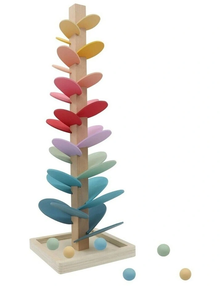 Interactive Calm and Breezy Marble Run Sound Tree Toy 67cm 3+ image 1