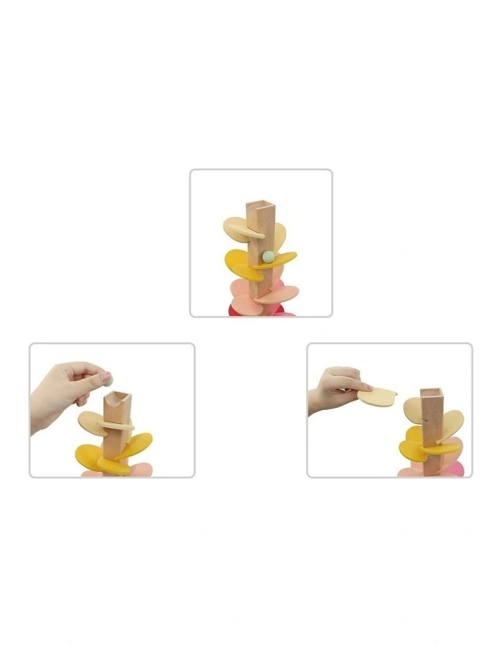 Interactive Calm and Breezy Marble Run Sound Tree Toy 67cm 3+ image 2