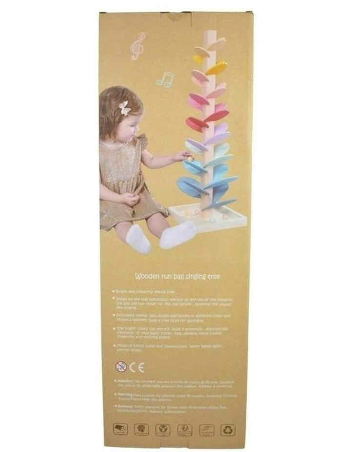 Interactive Calm and Breezy Marble Run Sound Tree Toy 67cm 3+ image 4