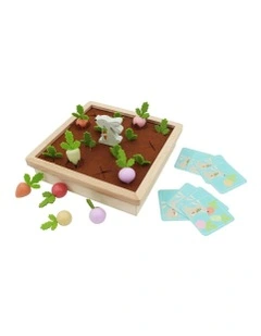 Wooden Radish Farm Educational Memory Game 20.5cm 3+