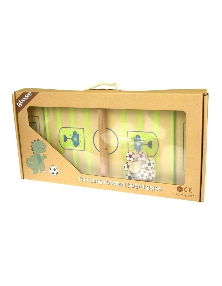 Wooden Sling Soccer Table Game image 5