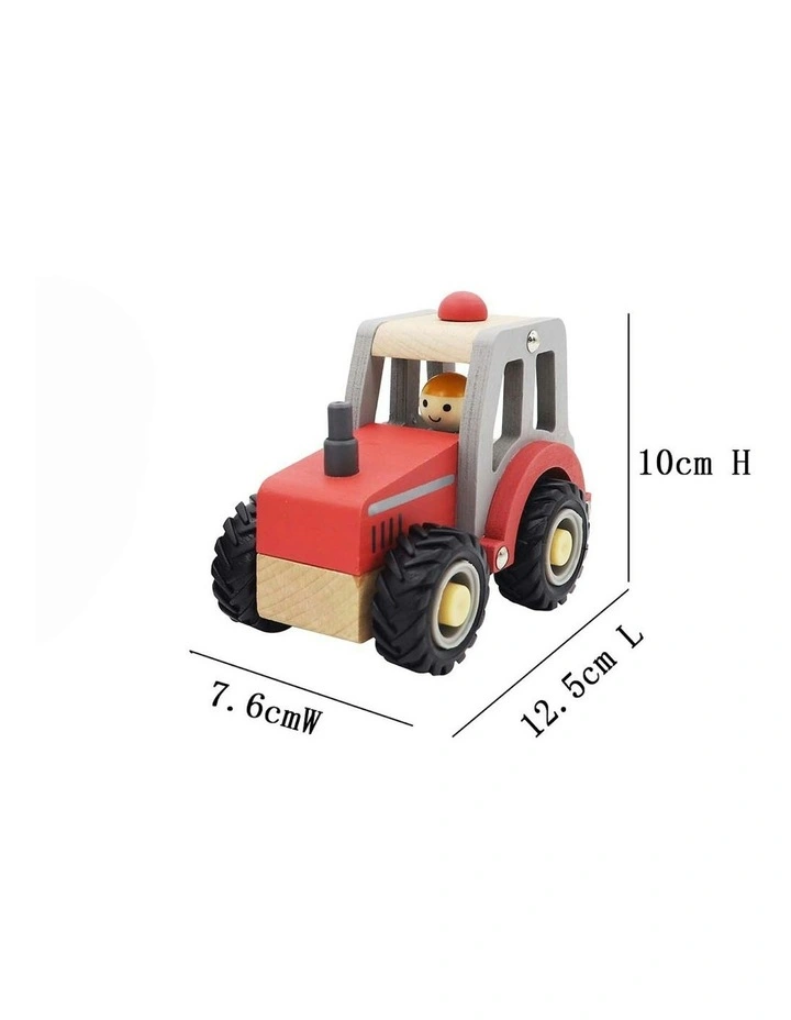 Calm And Breezy Tractor With Rubber Wheels Toy image 2