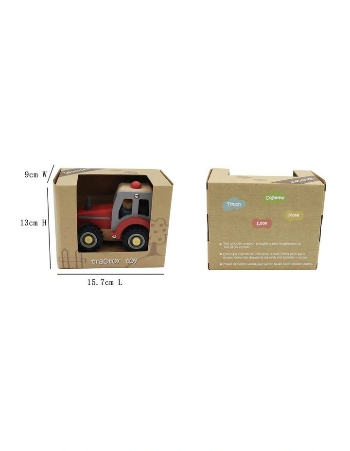 Calm And Breezy Tractor With Rubber Wheels Toy image 3