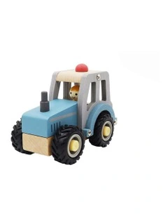 Calm And Breezy Tractor With Rubber Wheels Toy