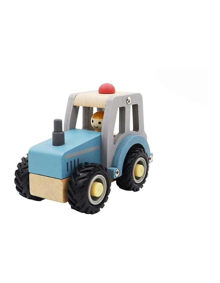 Calm And Breezy Tractor With Rubber Wheels Toy image 1