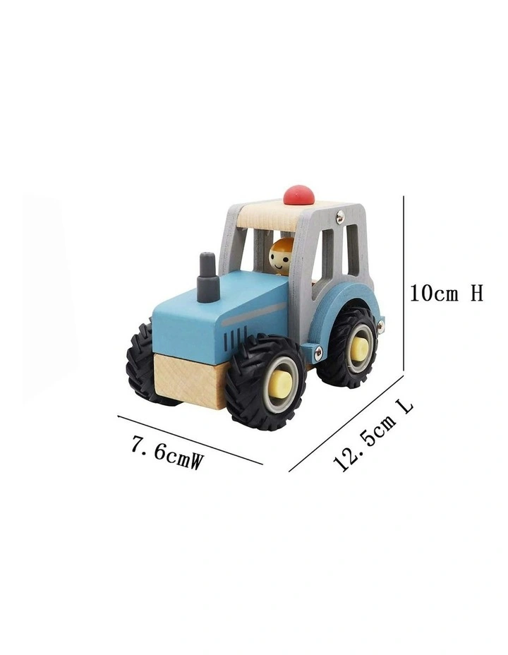 Calm And Breezy Tractor With Rubber Wheels Toy image 2