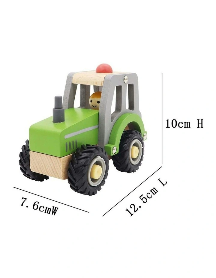 Calm And Breezy Tractor With Rubber Wheels Toy image 2