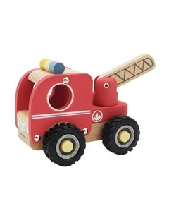 Calm & Breezy Fire Engine Children's/Kids Pretend Play Toy 18m 